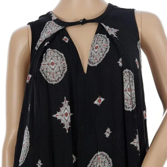 Free People Medallion Print Swing Tunic Dress - Picture 2 of 12